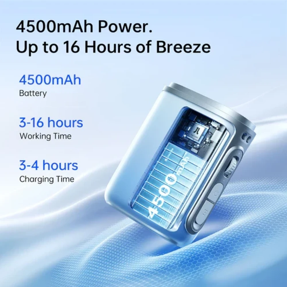 JISULIFE Neck Fan Life5